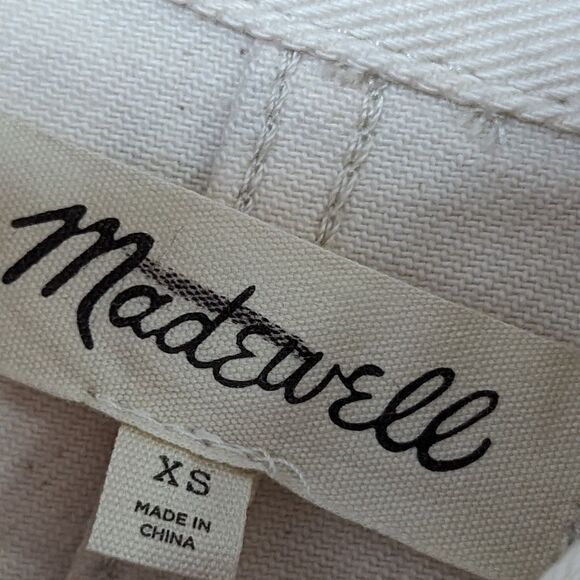 Madewell Denim Daisy Chore Jacket Classic Light Wash Workwear Style | XS NWT - Picture 11 of 11